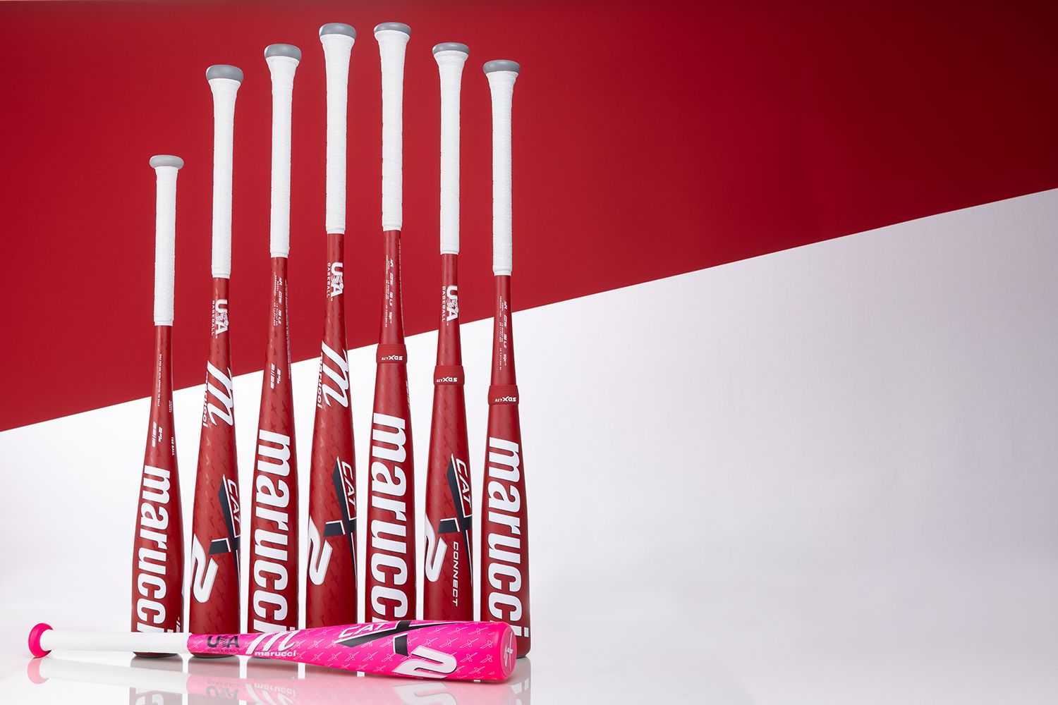 【ピンク】M2624 SnagダメージT Marucci CATX2 Pink Youth USA Tee Ball Baseball Bat -11oz MTBCX2P